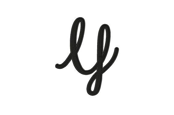 Alphabet Y for Seasonal Embroidery