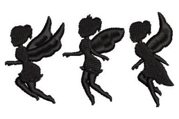 Fairy Silhouettes: A Seasonal Embroidery Gem