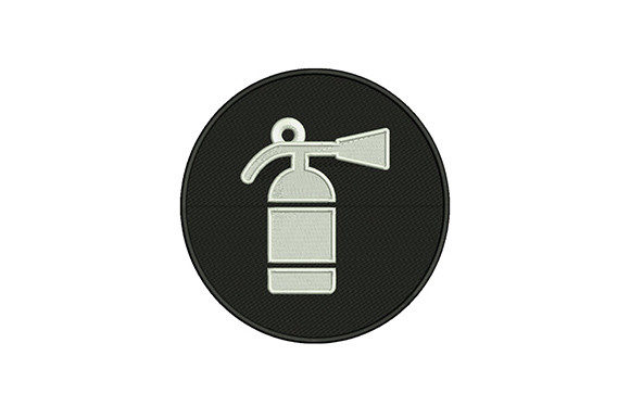 Fire Extinguisher Icon Embroidery Review