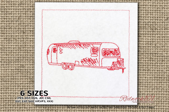 Long Camper Embroidery Review