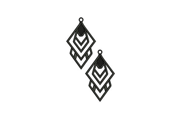 Silhouette Machine Embroidery Design
