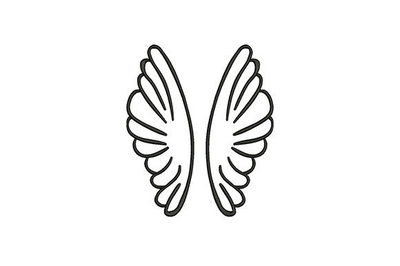 Unicorn Wings Line Art Review